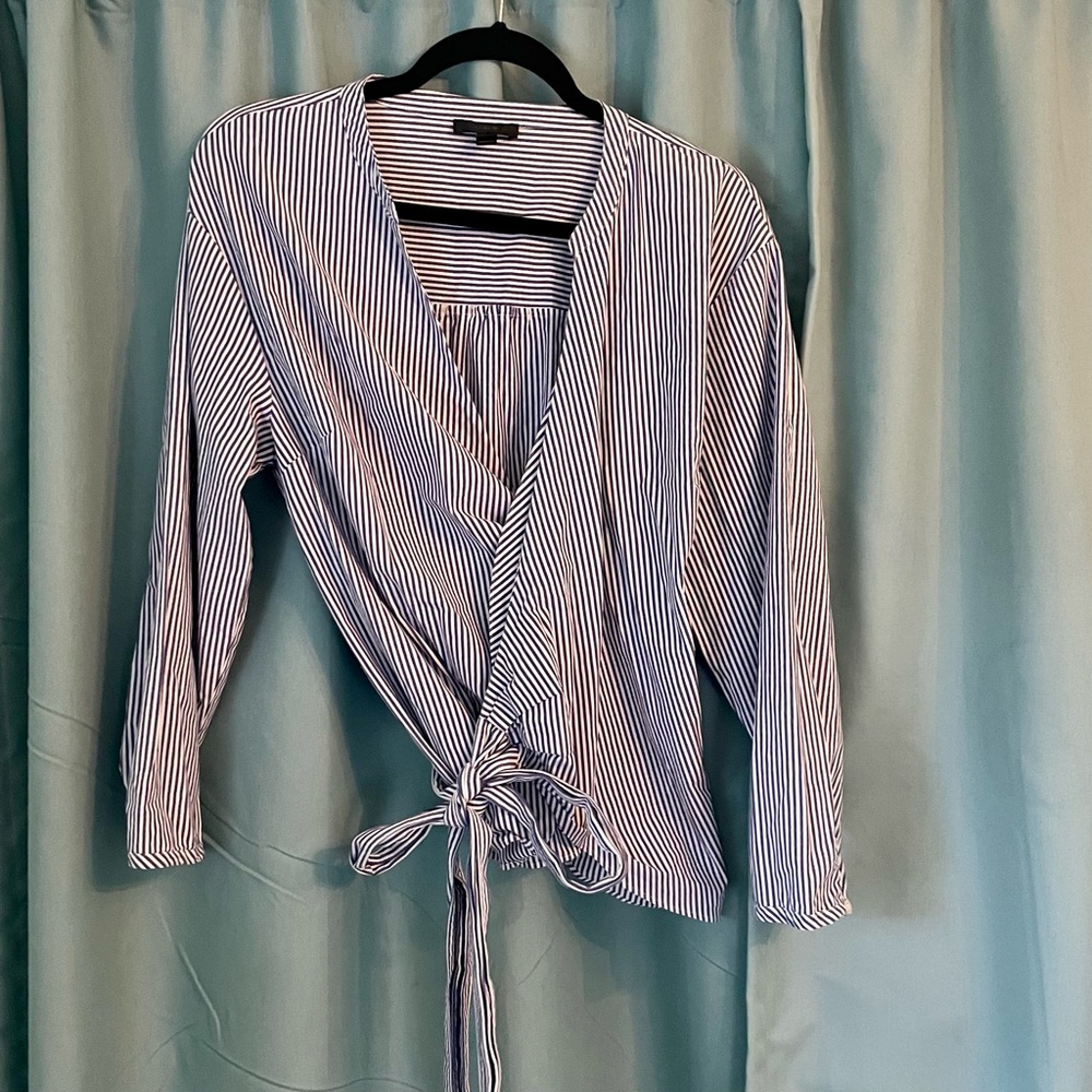 J Crew wrap top